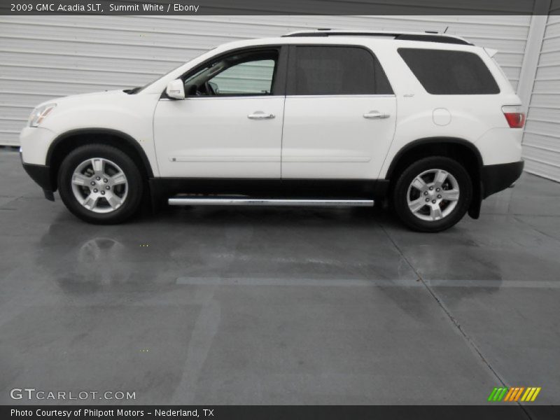  2009 Acadia SLT Summit White
