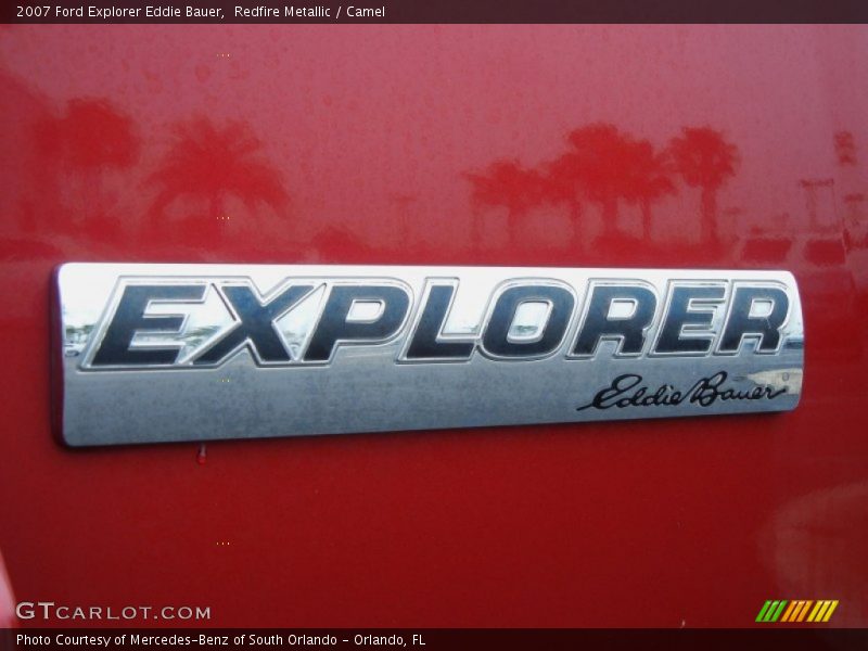 Redfire Metallic / Camel 2007 Ford Explorer Eddie Bauer