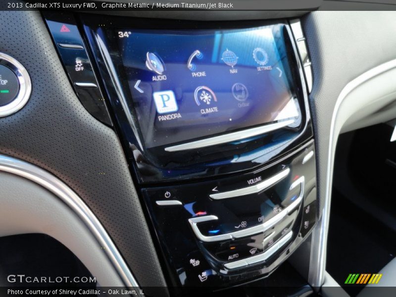 Graphite Metallic / Medium Titanium/Jet Black 2013 Cadillac XTS Luxury FWD
