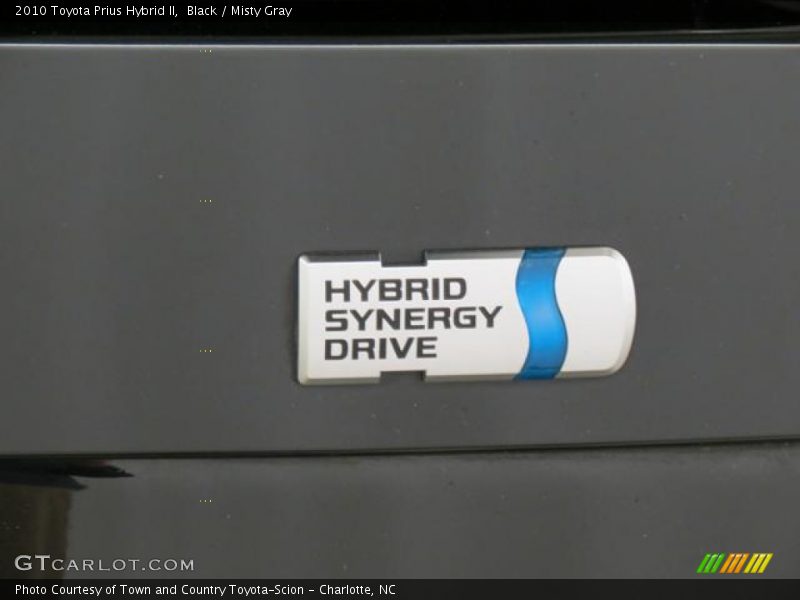 Black / Misty Gray 2010 Toyota Prius Hybrid II