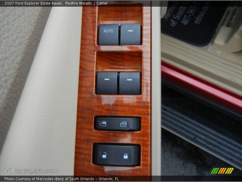 Controls of 2007 Explorer Eddie Bauer