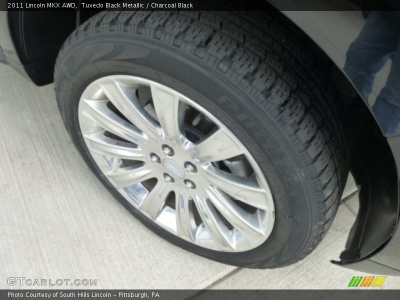 Tuxedo Black Metallic / Charcoal Black 2011 Lincoln MKX AWD