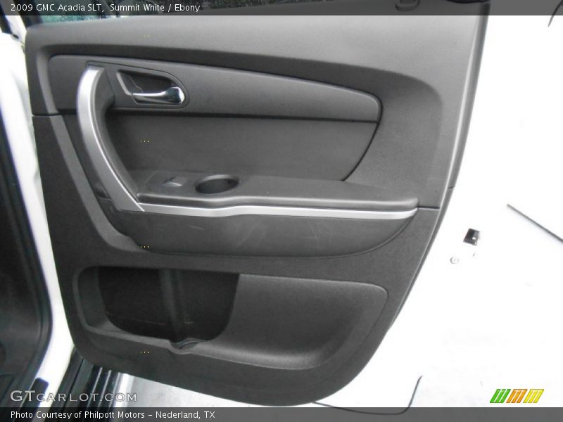 Summit White / Ebony 2009 GMC Acadia SLT