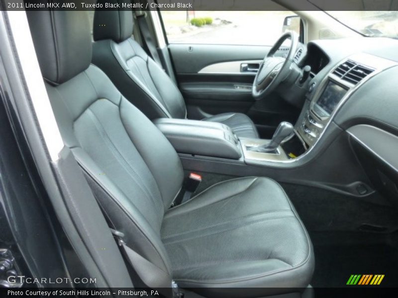 Tuxedo Black Metallic / Charcoal Black 2011 Lincoln MKX AWD