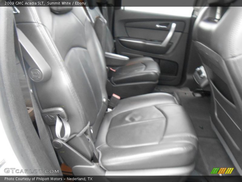 Summit White / Ebony 2009 GMC Acadia SLT