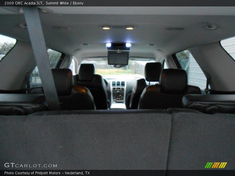 Summit White / Ebony 2009 GMC Acadia SLT