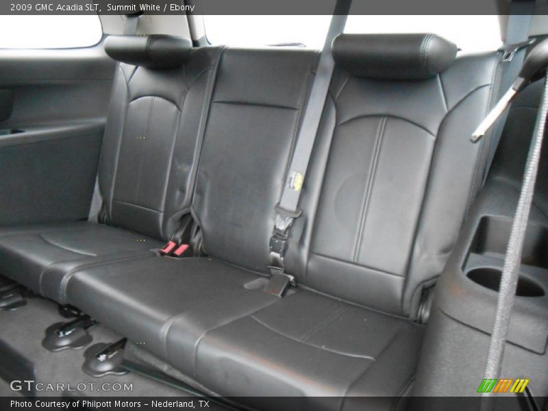 Rear Seat of 2009 Acadia SLT