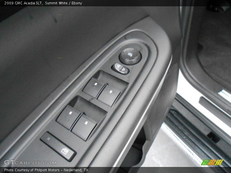 Summit White / Ebony 2009 GMC Acadia SLT