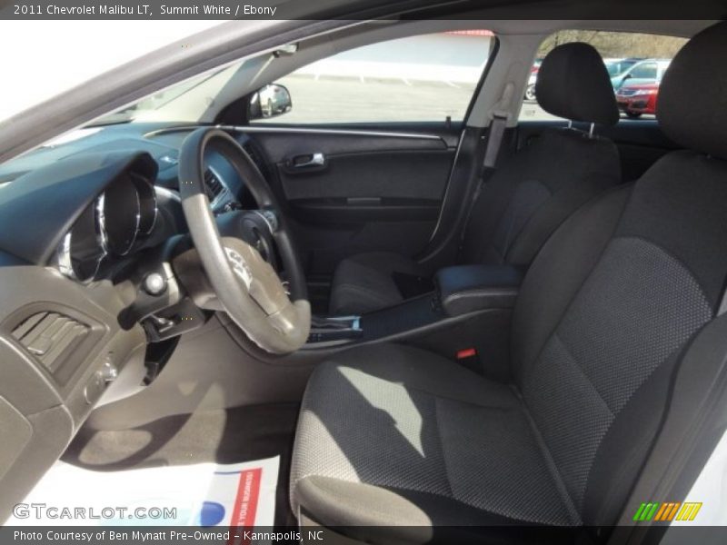 Summit White / Ebony 2011 Chevrolet Malibu LT