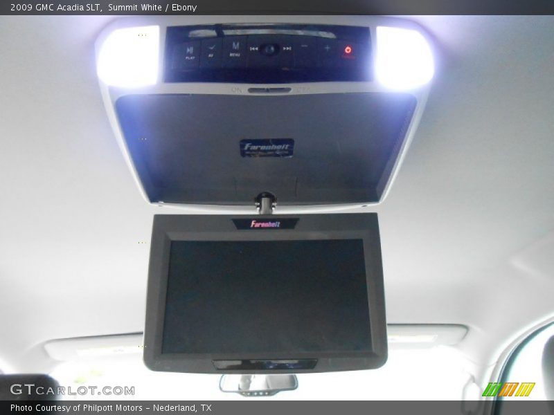Summit White / Ebony 2009 GMC Acadia SLT