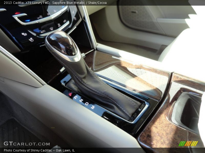 Sapphire Blue Metallic / Shale/Cocoa 2013 Cadillac XTS Luxury FWD