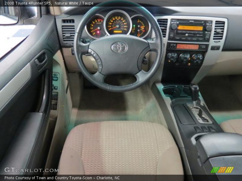 Natural White / Taupe 2008 Toyota 4Runner SR5