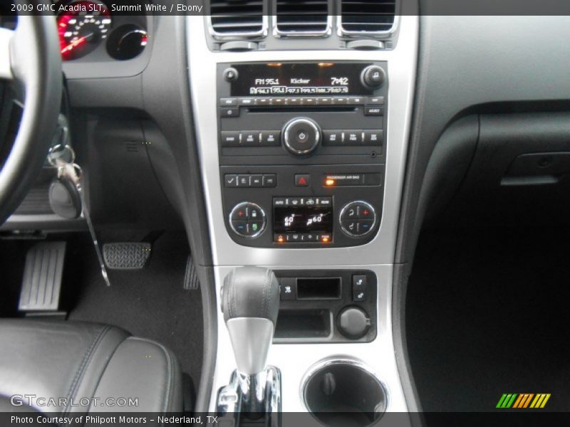 Controls of 2009 Acadia SLT