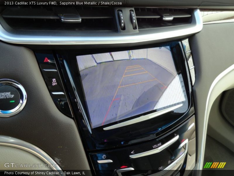 Sapphire Blue Metallic / Shale/Cocoa 2013 Cadillac XTS Luxury FWD