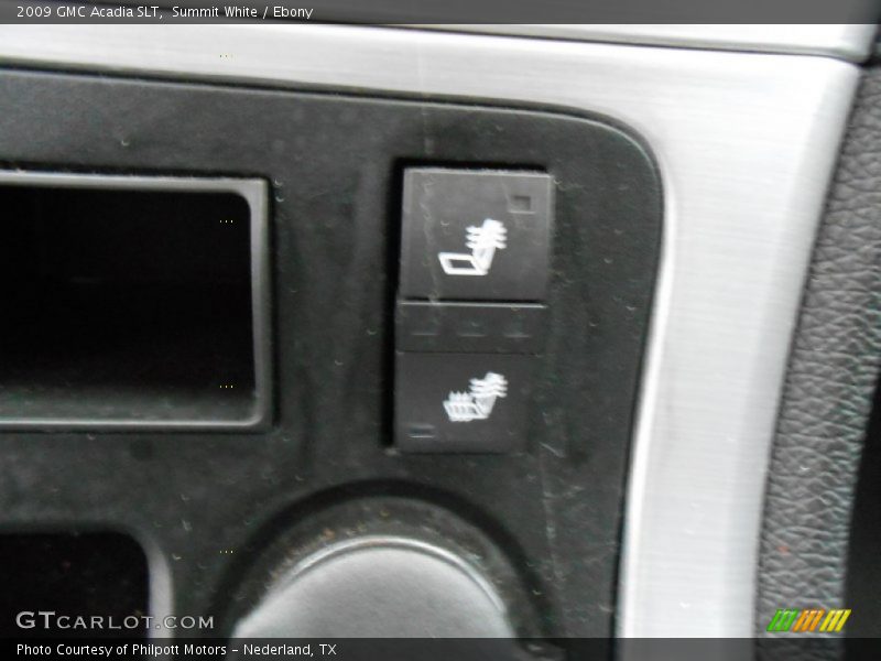 Summit White / Ebony 2009 GMC Acadia SLT