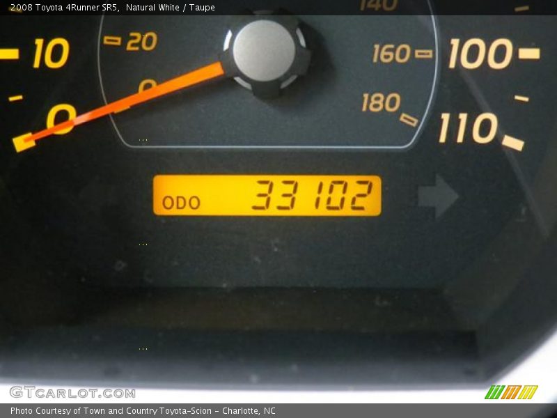 Natural White / Taupe 2008 Toyota 4Runner SR5