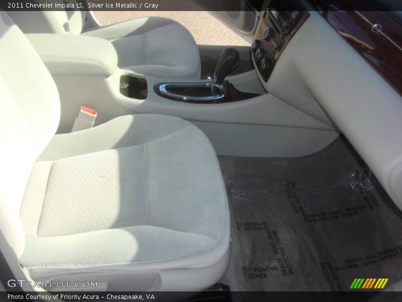 Silver Ice Metallic / Gray 2011 Chevrolet Impala LS