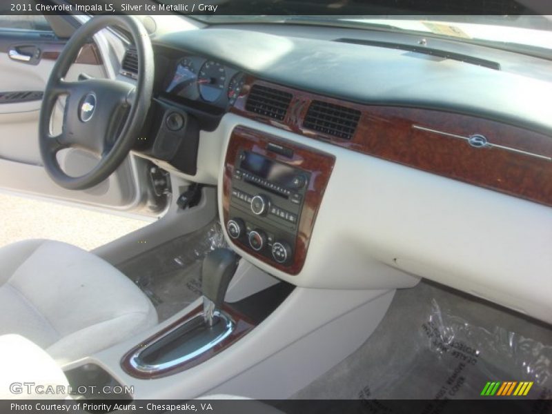Silver Ice Metallic / Gray 2011 Chevrolet Impala LS