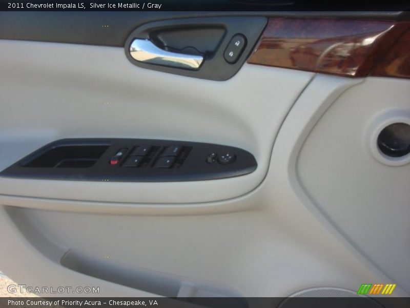 Silver Ice Metallic / Gray 2011 Chevrolet Impala LS