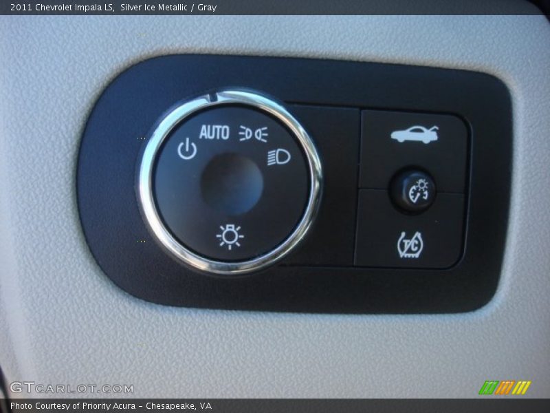 Silver Ice Metallic / Gray 2011 Chevrolet Impala LS