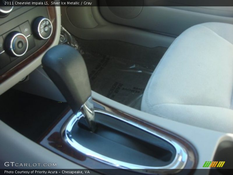 Silver Ice Metallic / Gray 2011 Chevrolet Impala LS