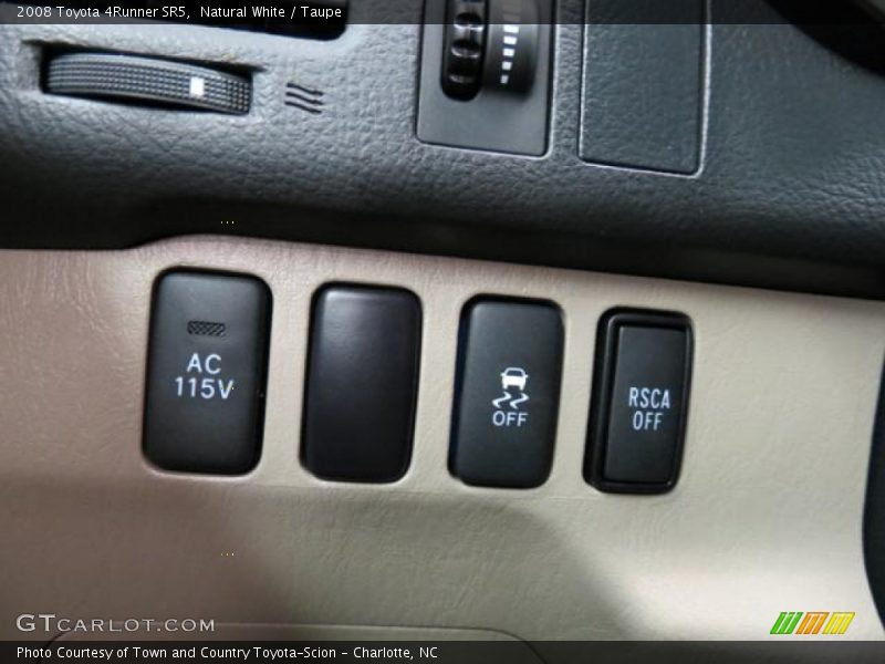 Natural White / Taupe 2008 Toyota 4Runner SR5