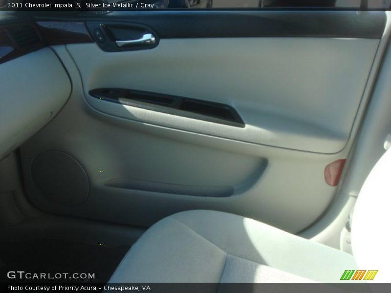 Silver Ice Metallic / Gray 2011 Chevrolet Impala LS