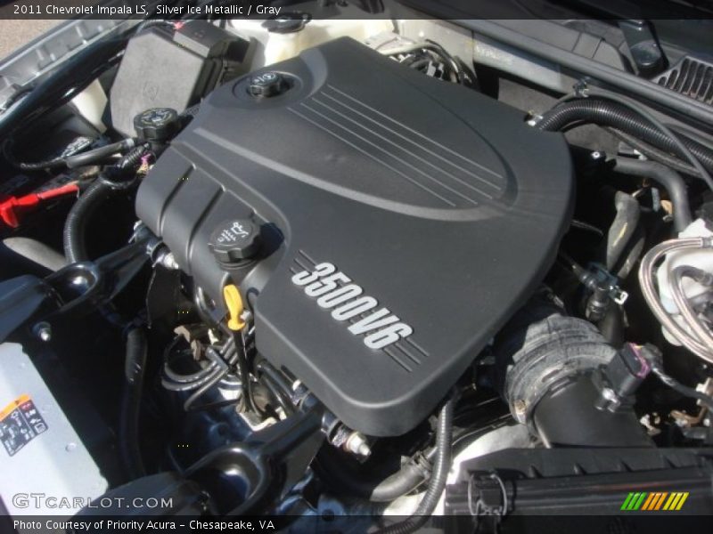 Silver Ice Metallic / Gray 2011 Chevrolet Impala LS
