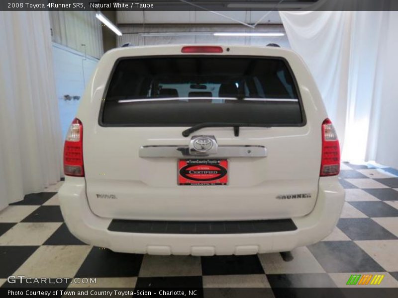 Natural White / Taupe 2008 Toyota 4Runner SR5