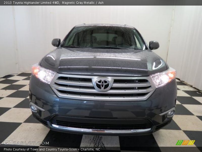 Magnetic Gray Metallic / Ash 2013 Toyota Highlander Limited 4WD
