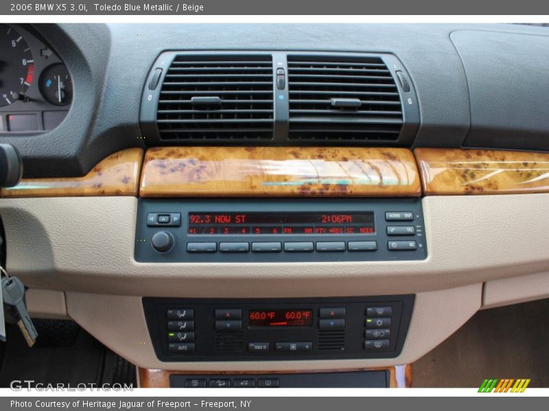 Controls of 2006 X5 3.0i