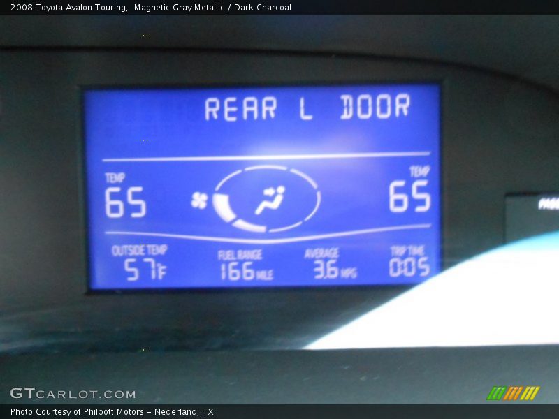 Magnetic Gray Metallic / Dark Charcoal 2008 Toyota Avalon Touring