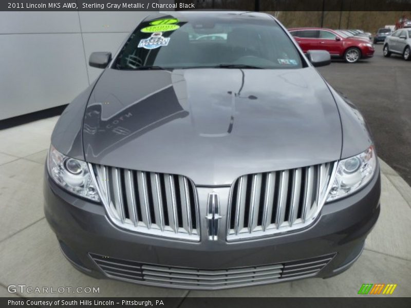 Sterling Gray Metallic / Charcoal Black 2011 Lincoln MKS AWD