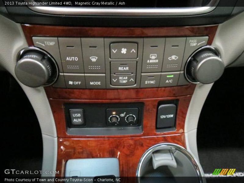 Magnetic Gray Metallic / Ash 2013 Toyota Highlander Limited 4WD