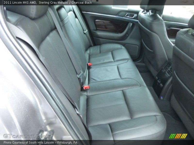 Sterling Gray Metallic / Charcoal Black 2011 Lincoln MKS AWD