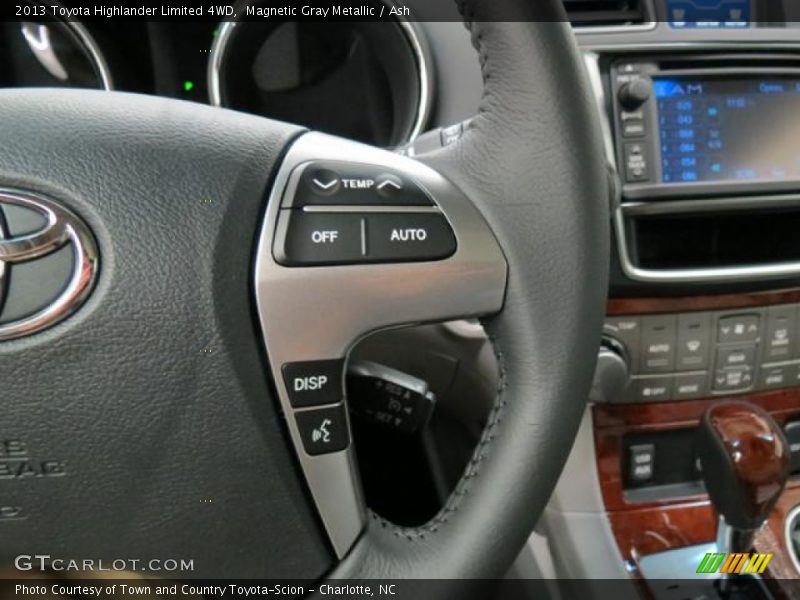 Magnetic Gray Metallic / Ash 2013 Toyota Highlander Limited 4WD