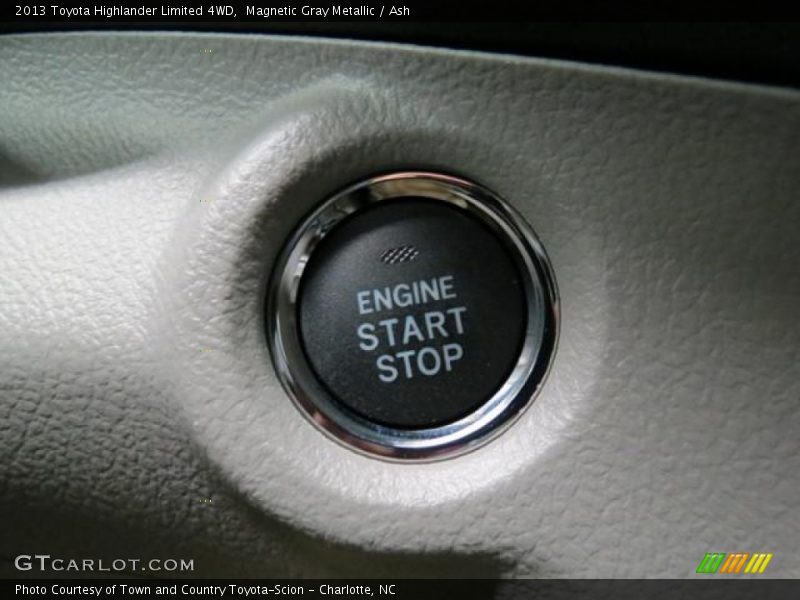Magnetic Gray Metallic / Ash 2013 Toyota Highlander Limited 4WD