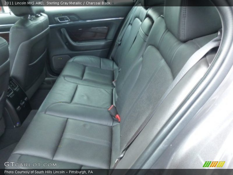 Sterling Gray Metallic / Charcoal Black 2011 Lincoln MKS AWD