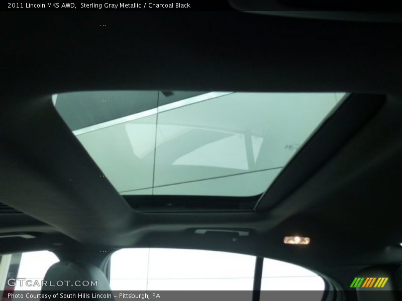 Sterling Gray Metallic / Charcoal Black 2011 Lincoln MKS AWD