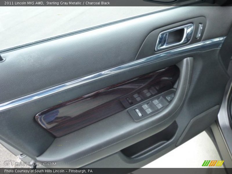 Sterling Gray Metallic / Charcoal Black 2011 Lincoln MKS AWD