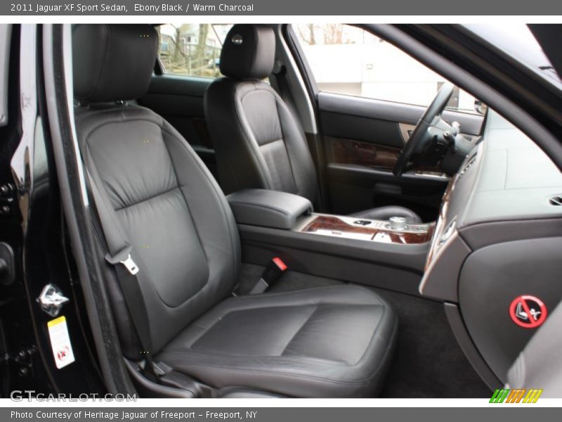  2011 XF Sport Sedan Warm Charcoal Interior