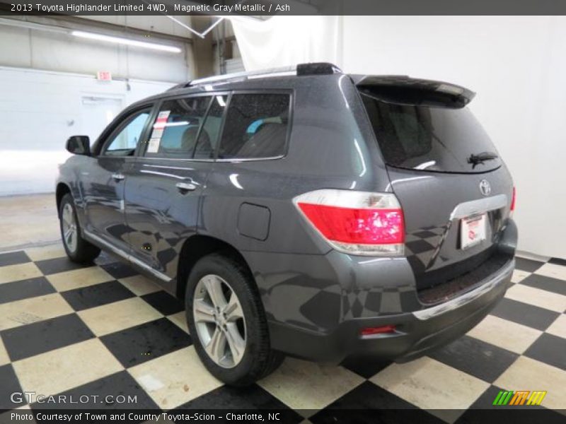 Magnetic Gray Metallic / Ash 2013 Toyota Highlander Limited 4WD