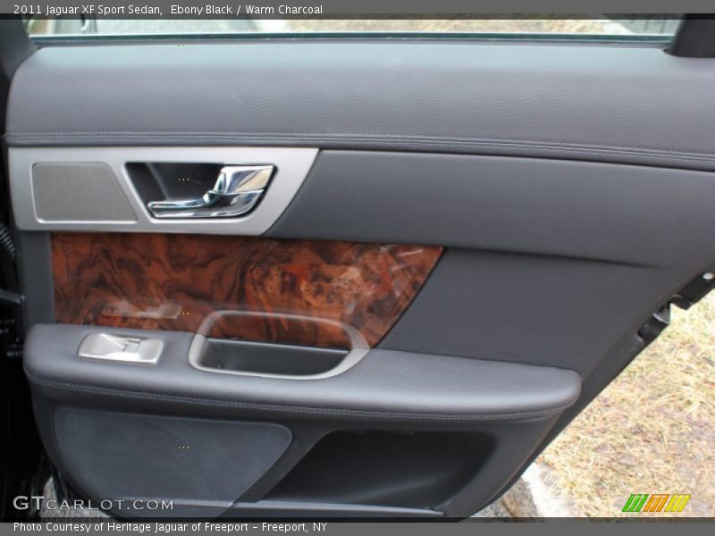 Ebony Black / Warm Charcoal 2011 Jaguar XF Sport Sedan