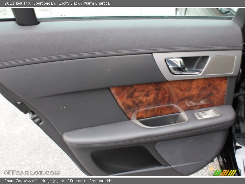 Ebony Black / Warm Charcoal 2011 Jaguar XF Sport Sedan