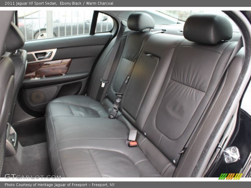 Rear Seat of 2011 XF Sport Sedan