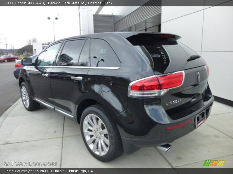 Tuxedo Black Metallic / Charcoal Black 2011 Lincoln MKX AWD