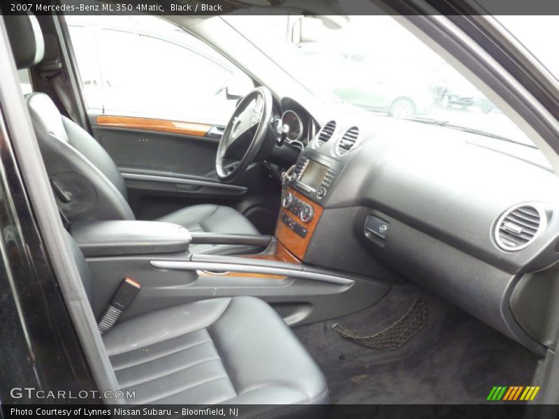 Black / Black 2007 Mercedes-Benz ML 350 4Matic