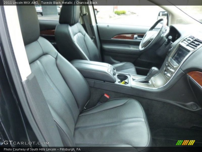 Tuxedo Black Metallic / Charcoal Black 2011 Lincoln MKX AWD