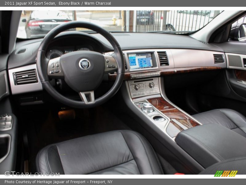 Warm Charcoal Interior - 2011 XF Sport Sedan 