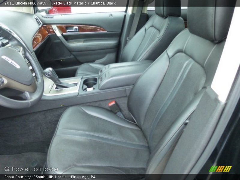 Tuxedo Black Metallic / Charcoal Black 2011 Lincoln MKX AWD